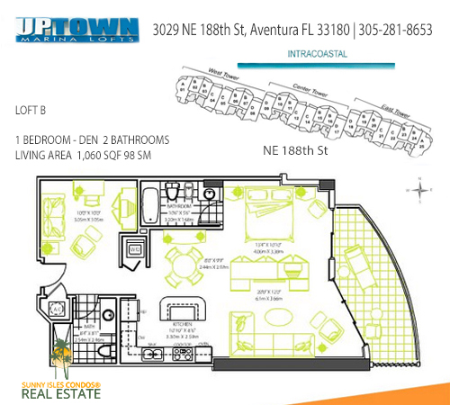 uptown marina floor plan B