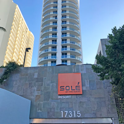 sole on the ocean condominium building