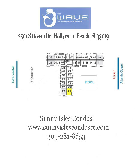 The Wave Condos for Sale – 2501 S Ocean Dr, Hollywood Beach FL